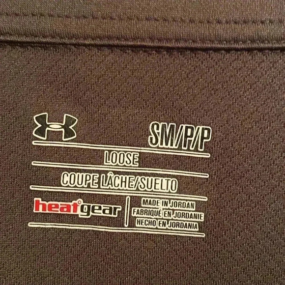 Under armor gray small loose fit polo - Picture 2 of 6